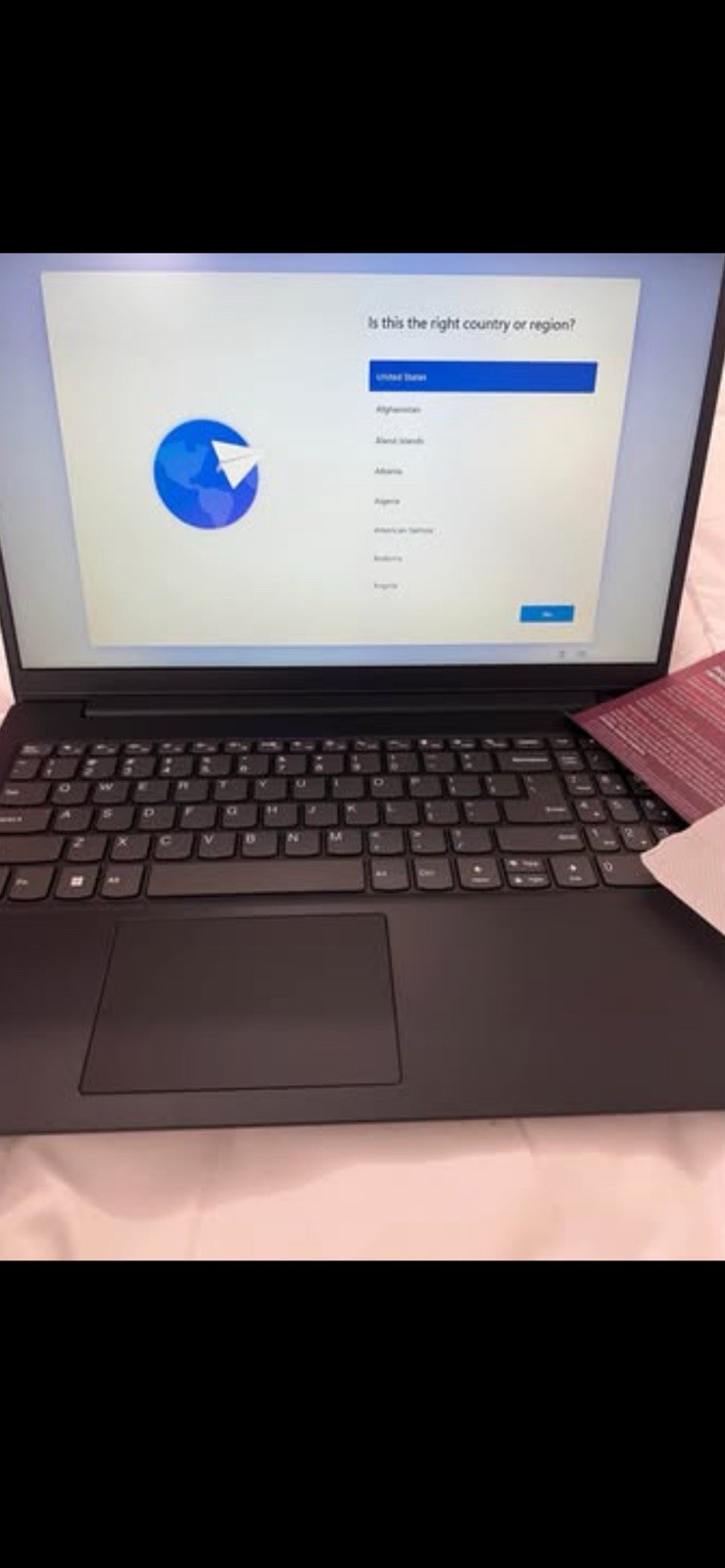 New open box- Lenovo V15 G4 IRU . RAM:16GB, Storage: 1TB SSD