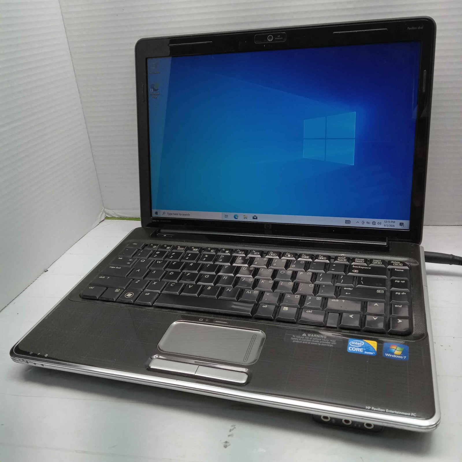HP Pavilion dv4 14.1″ Windows 10 Laptop i5-M430 4GB RAM 320GB HDD No Batt ^