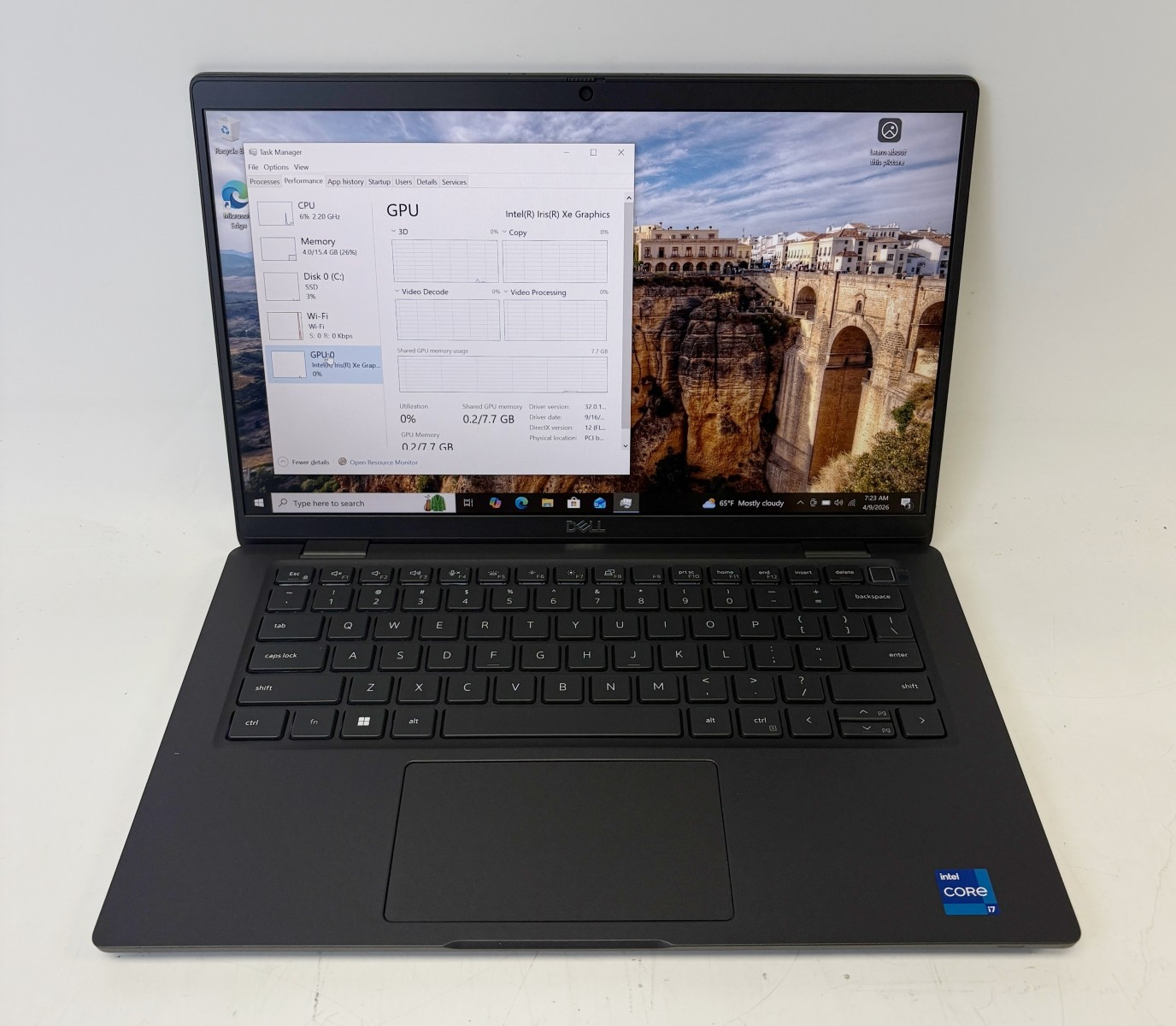 Dell Latitude 7430 Laptop i7-1255U 4.70GHz 512GB SSD 16GB RAM