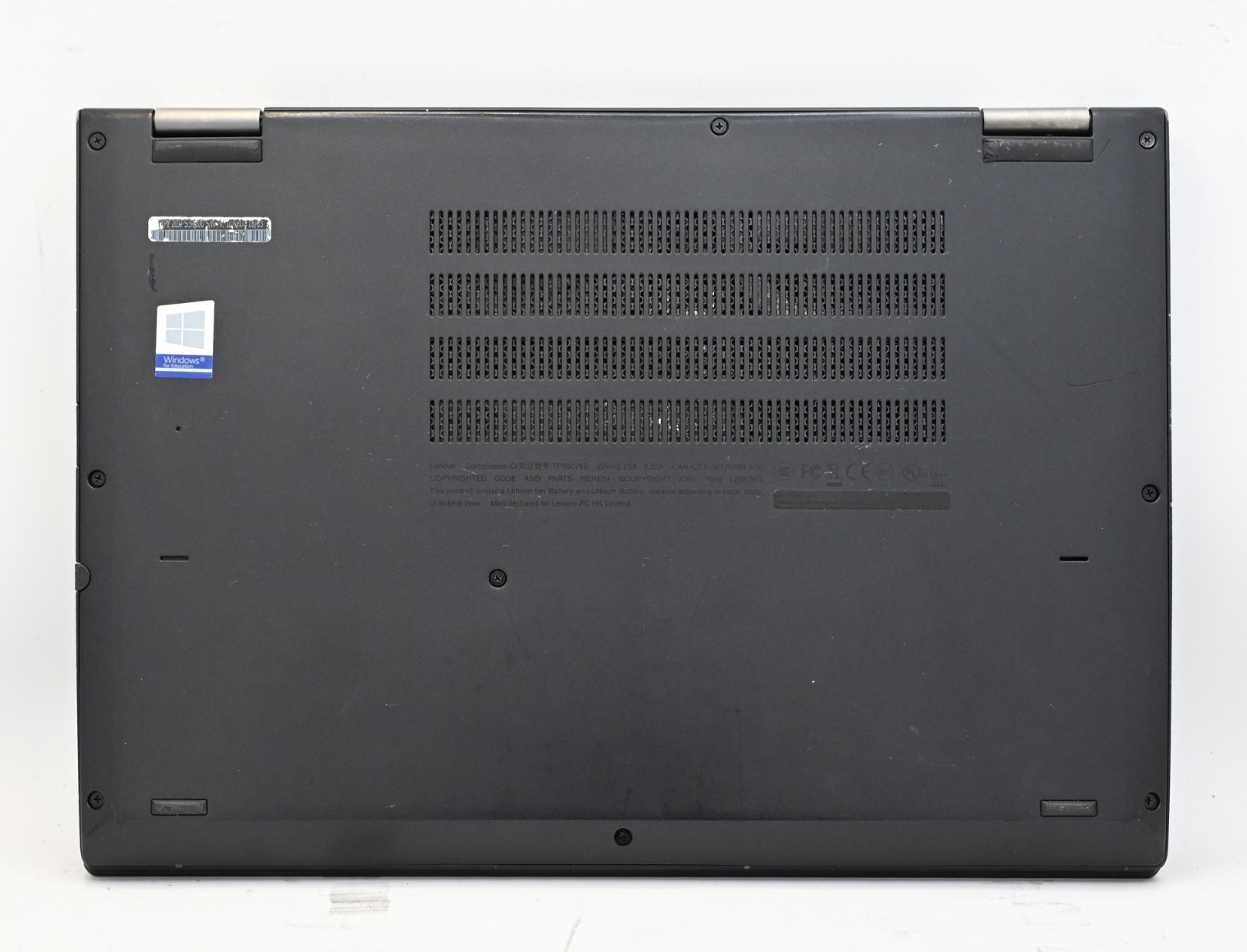 Lenovo Thinkpad Yoga 370 (2-in-1) i5-7200u 2.5GHz 8GB RAM 128GB SSD Windows 10 P