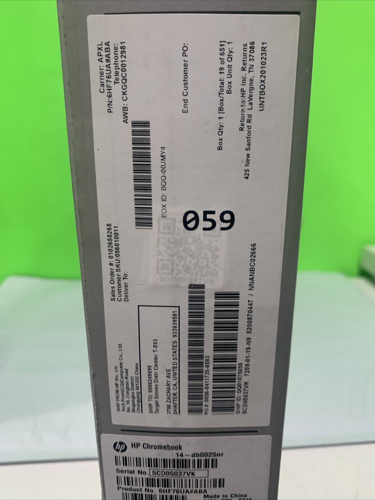HP Chromebook 14″ HD Touchscreen 14-DB0025NR, AMD A4-9120, 4GB Memory, 32GB eMMC