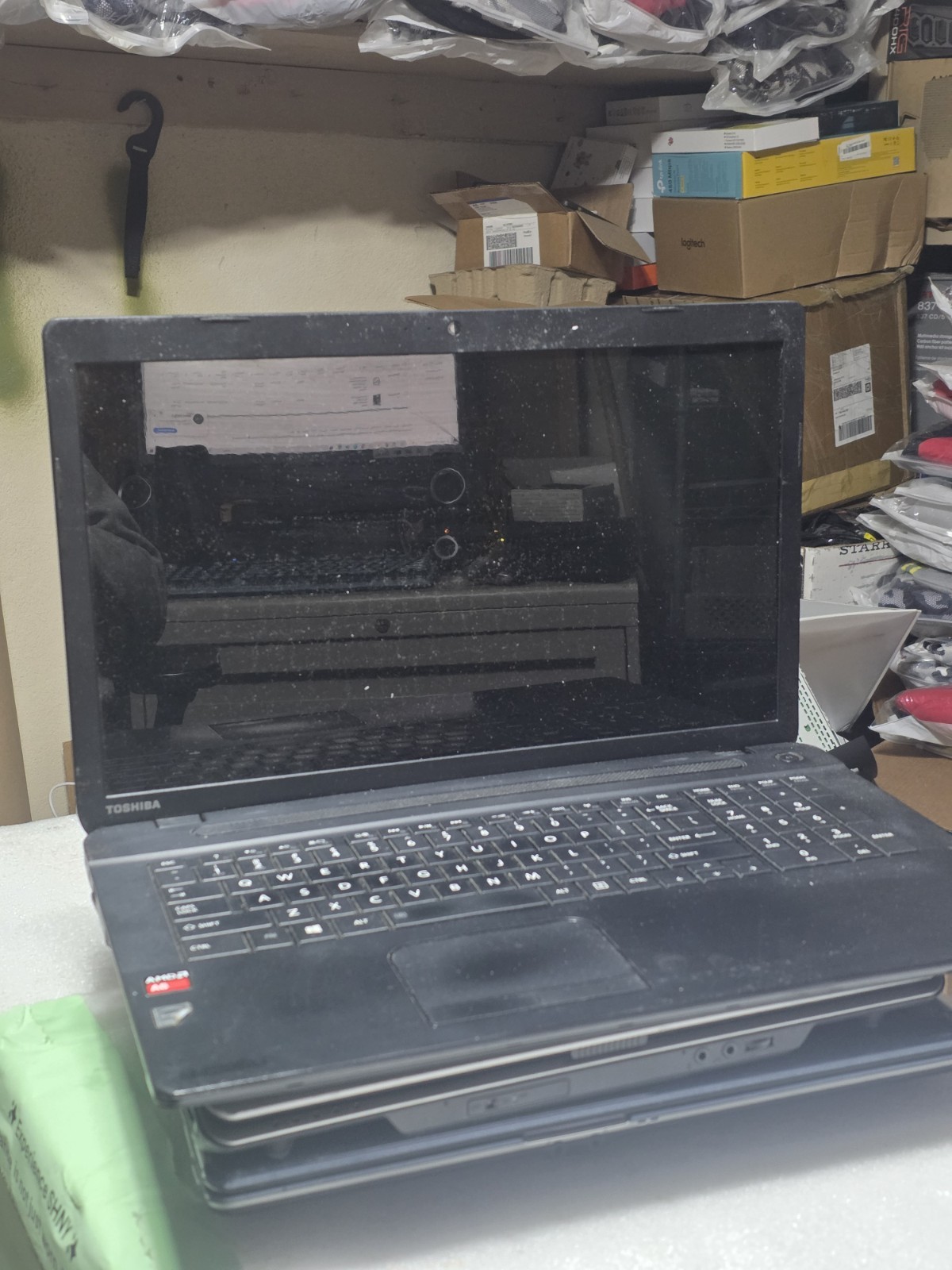 Lot of 8 Laptops for Parts / Not Working – Toshiba, Sony, Acer, Gateway, Panason