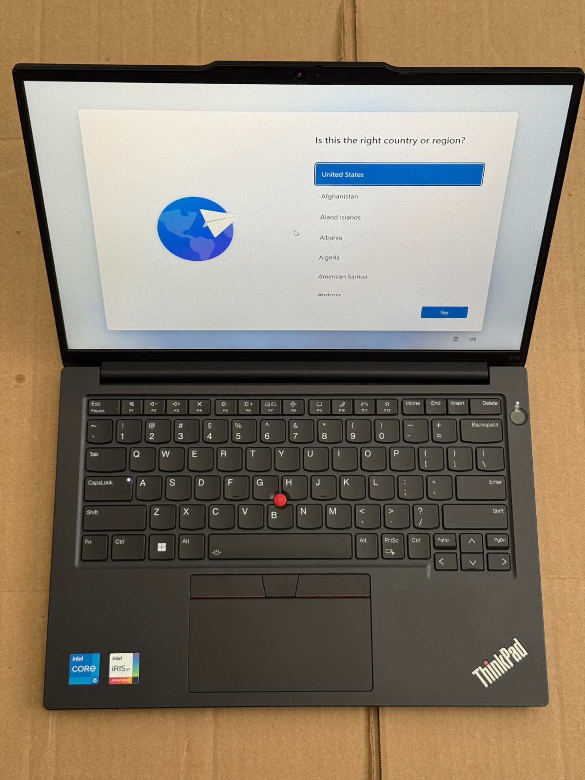 Lenovo ThinkPad E14 Gen 5 14″ WUXGA 256GB SSD i5-1335U 16gb Ram Windows 11 Pro