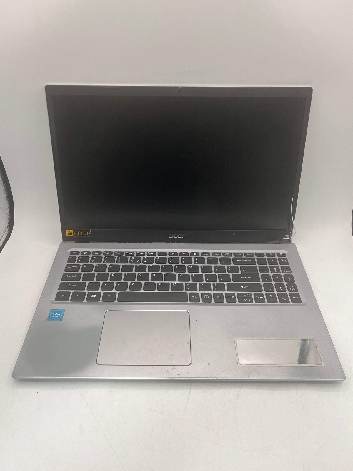 Acer Aspire 1 N20C5 15.6″ Laptop Intel Celeron 4GB RAM 128GB Silver Broken NO CH