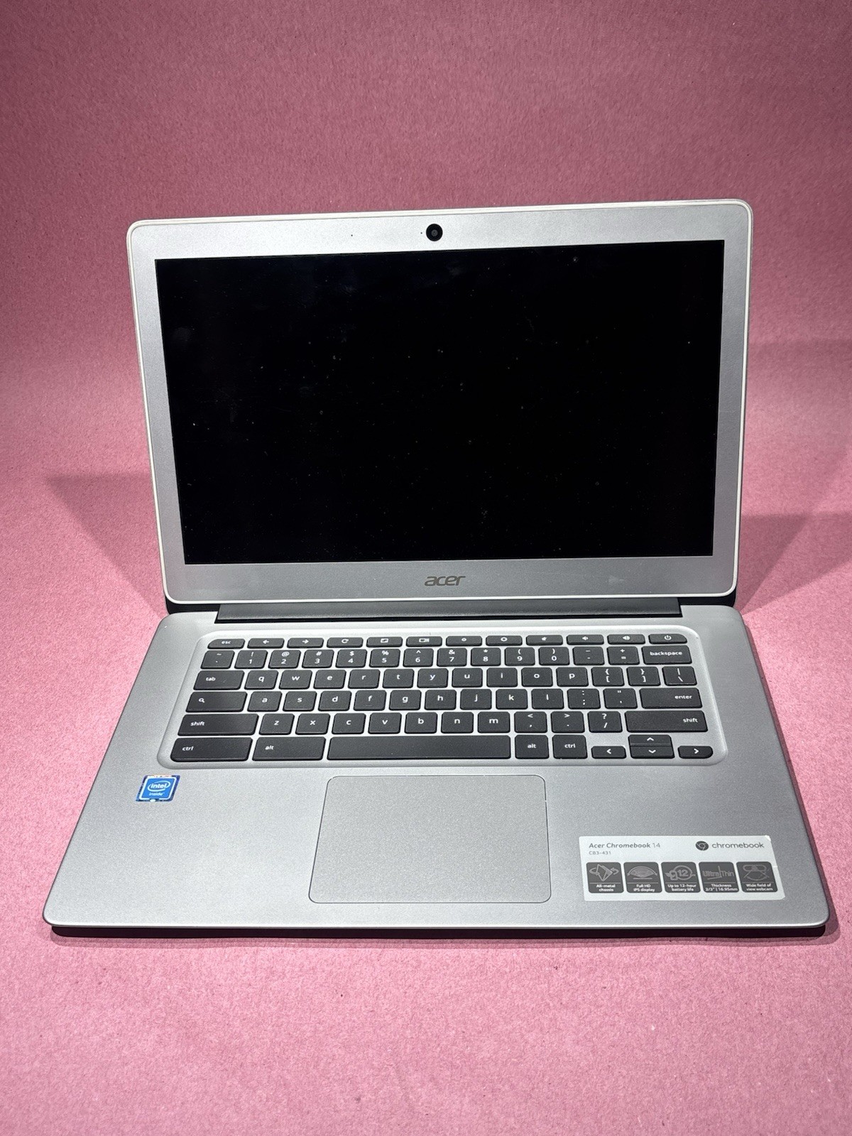 Acer Chromebook 14 N16P1 Laptop 1.6GHz Celeron Untested