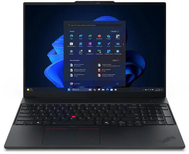 Lenovo ThinkPad E16 Gen 3 16 in WUXGA Touch Display Ryzen 5 230 32GB RAM 1TB