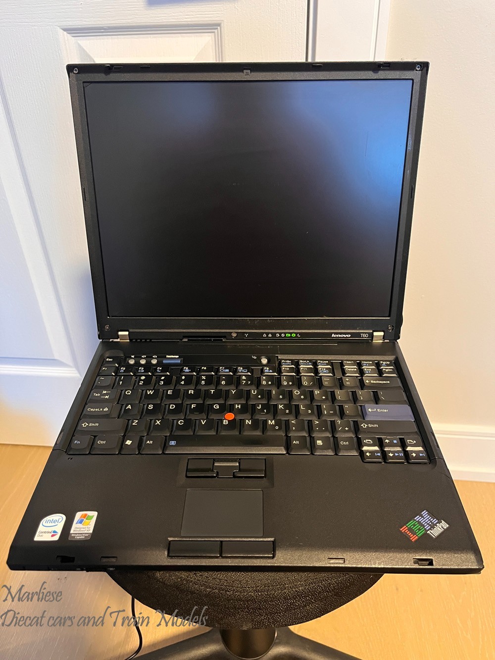 Lenovo ThinkPad T60 Core 2 Duo 1.83GHz 1GB RAM 60GB HDD Windows XP – Tested