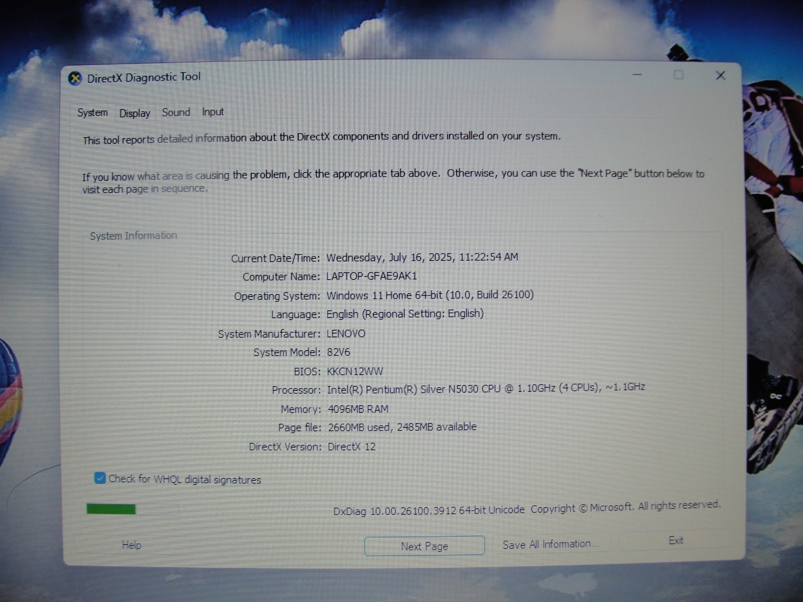 Lenovo IdeaPad 1 14IGL7 14” HD Intel Pentium Silver N5030 1.1GHz 4GB 128GB SSD