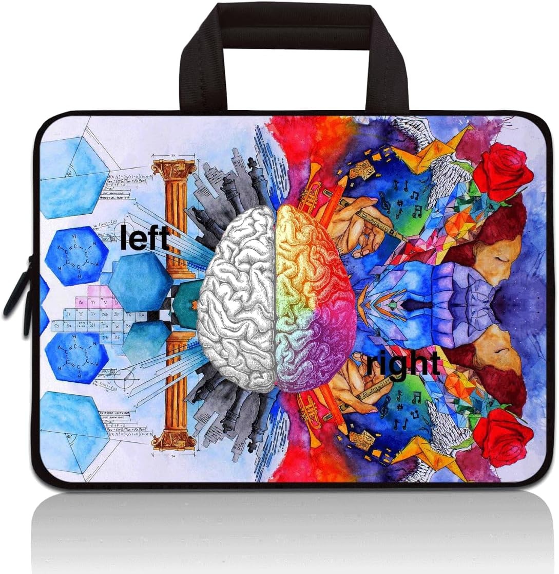 Universal 7~9 inch Kids Tablet Portable Neoprene Zipper Carrying Sleeve Case Bag