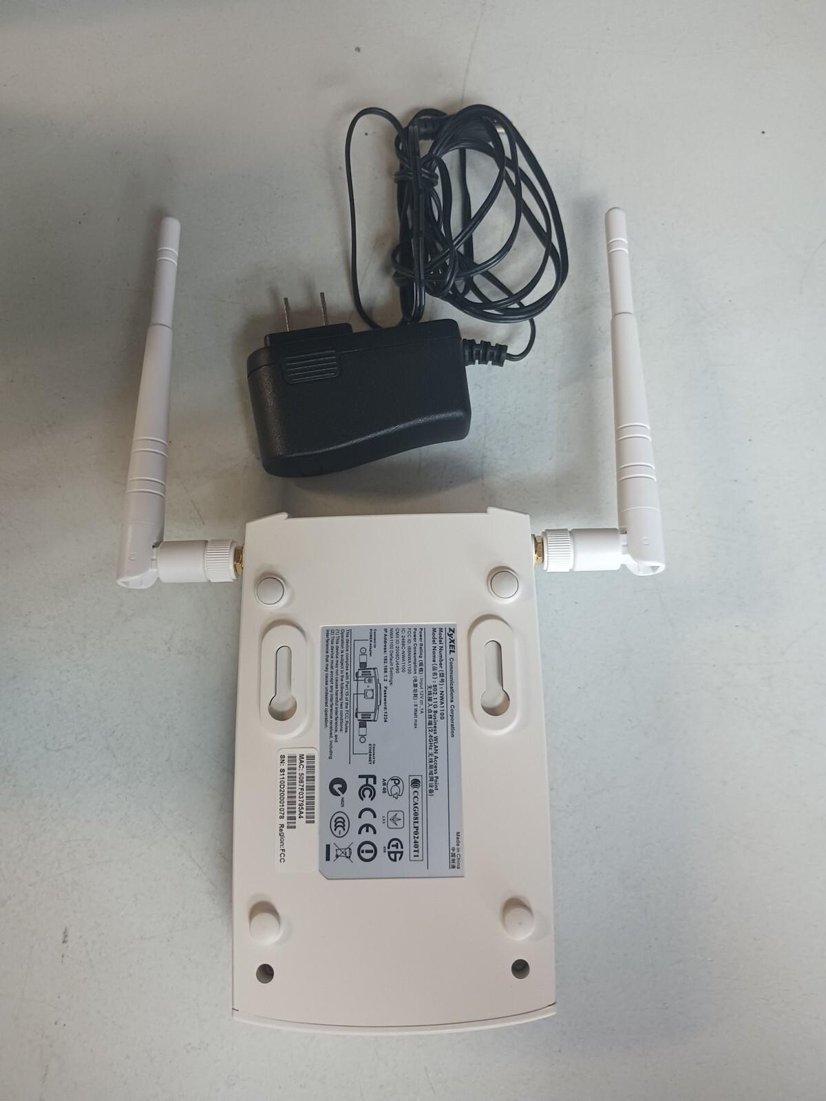 ZyXEL NWA1100-N – Wireless Access Point -with Power Cord