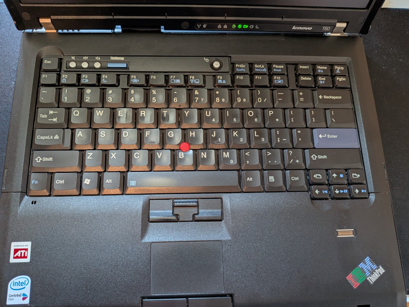 Lenovo ThinkPad T60 14in Intel Core Duo 2.0GHz 3GB Ram ATI Battery Charger