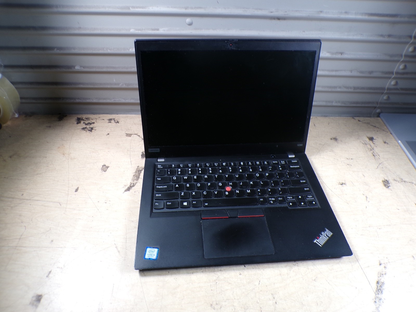 THINKPAD LENOVO X390 INTEL CORE I5 8TH GEN 8GB RAM **BAD SCREEN **NO HD/ NO CADD