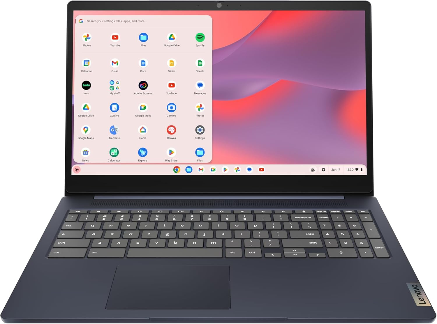 Ideapad 3I Chromebook, 15.6” FHD Display, Intel Celeron N4500, 8GB RAM, 64GB Emm