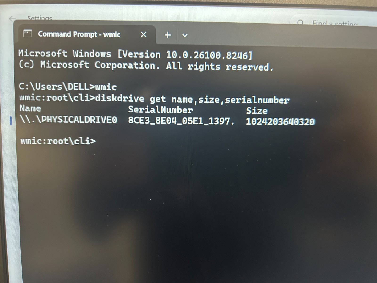DELL 16 DC16250 MRYT3 Intel Core 7-150U, 1.80 GHz, 16 GB RAM, 1 TB NVMe SSD