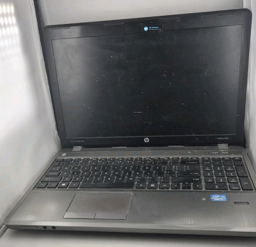 HP ProBook 4540s Intel i5 Laptop – For Parts / Not Working – Read Description