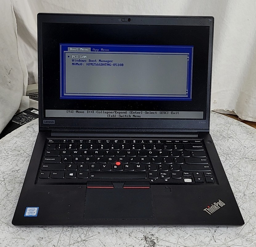 LENOVO ThinkPad E490s 20NGCTO1WW Laptop Core I5-8265U 256GB NO RAM SEE NOTES