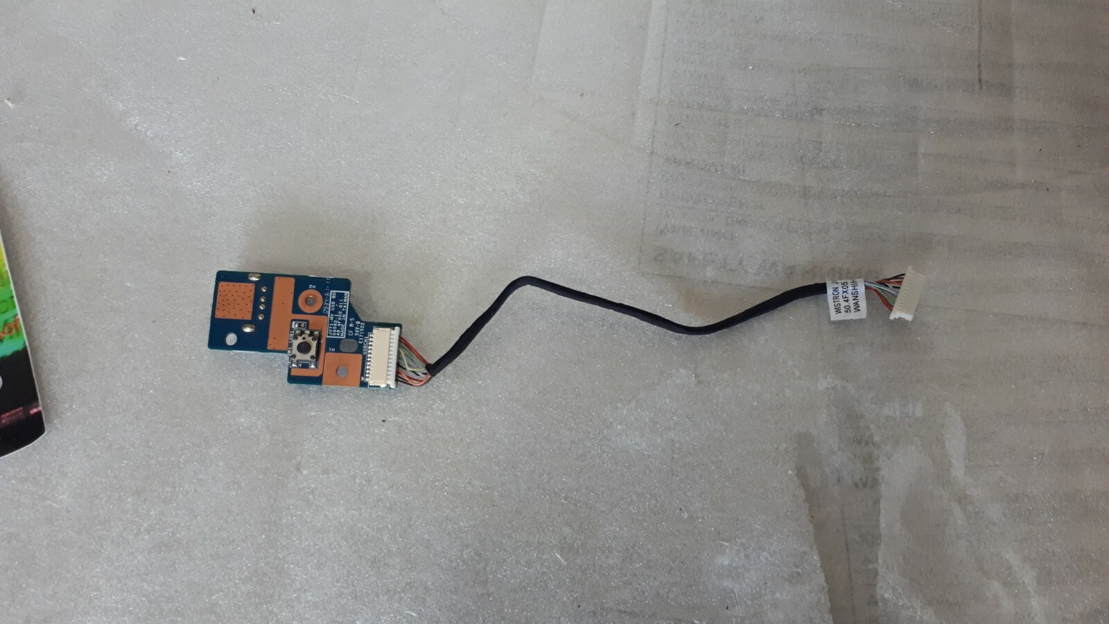 ACER ASPIRE 7740 USB POWER BUTTON CARD WITH CONNECTOR