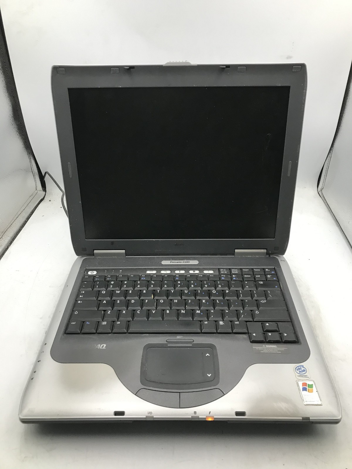 COMPAQ PRESARIO 2100 – FOR PARTS/REPAIR – INTEL CELERON – 256MB RAM – READ – BB!