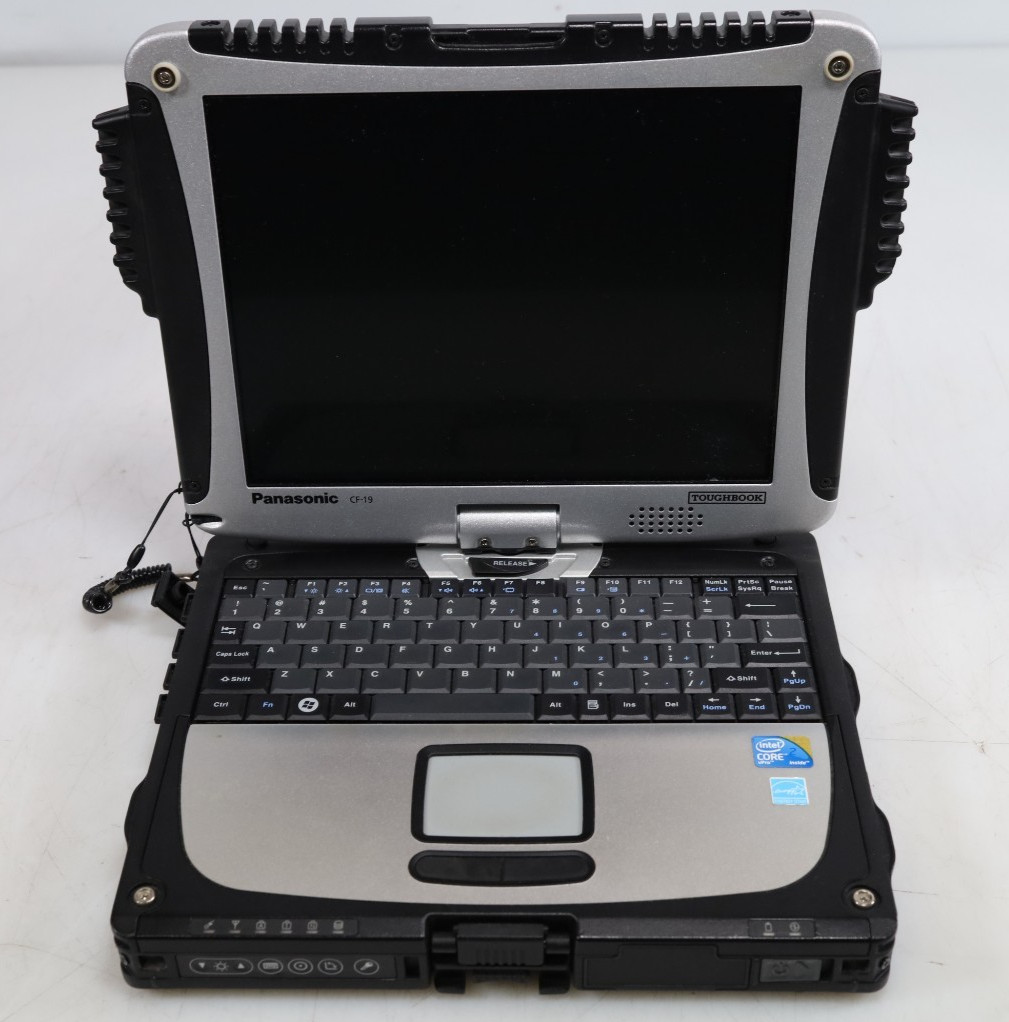 Panasonic ToughBook CF-19 10.4″ Intel DUO U9300 2GB DDR2 No HDD COA OS