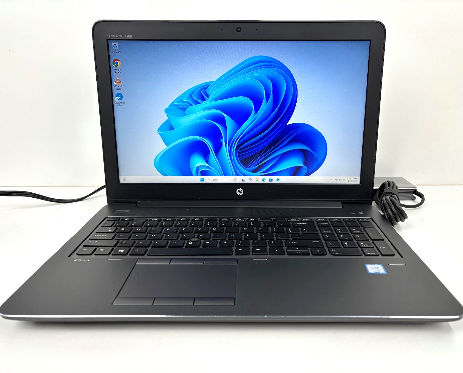 HP ZBook 15 G4 15.6” Core i7-7820HQ 32GB 240SSD Quadro M1200 Win11 Pro Grade A-