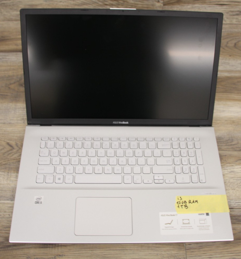 ASUS Vivobook X712J 17.3″ HD+ LAPTOP/i7-1065G7/12GB RAM/1TB SSD/W10H, Silver