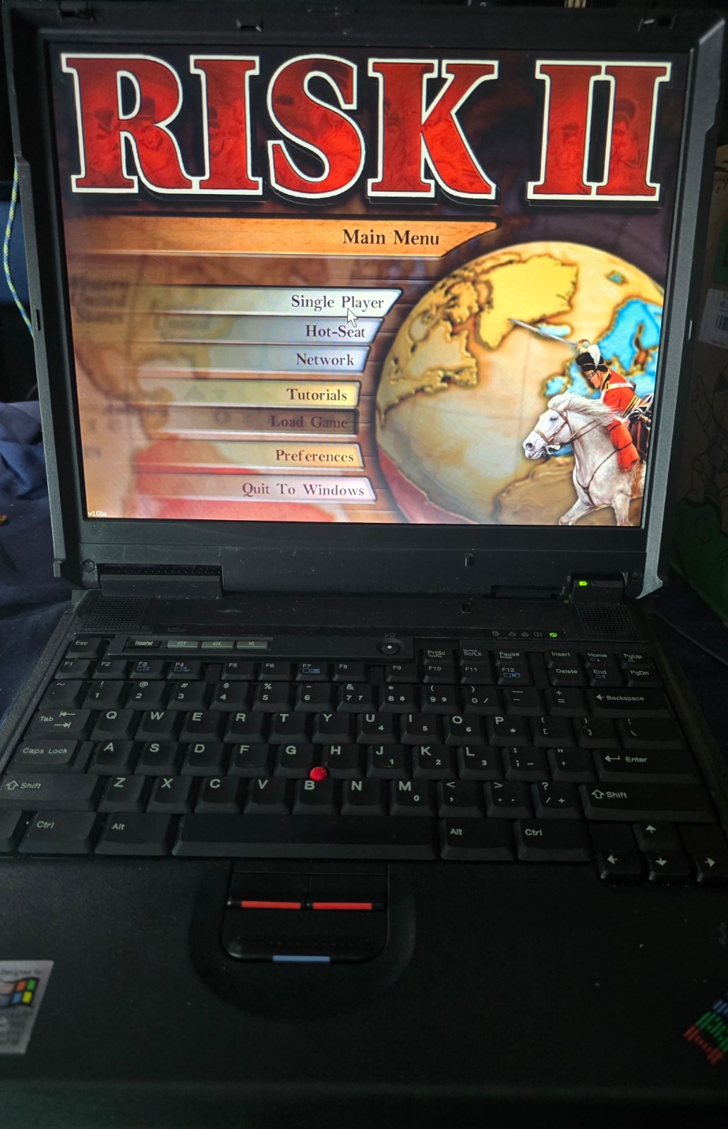 ThinkPad A22m Windows 98 w/recovery disc,Game controller,512 ram,60gb hard drive