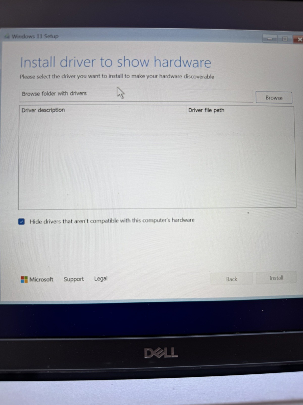 Dell Latitude 3320 Intel Core i5-1135G7 @2.40GHz 8GB Ram, NO SSD/OS