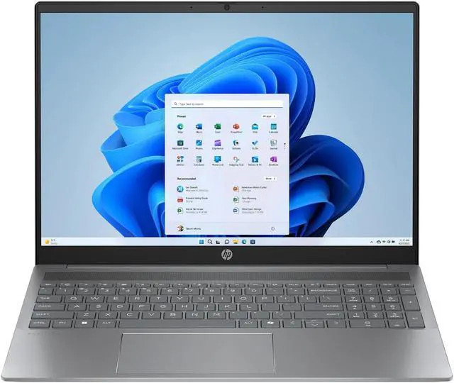 HP Pavilion 16 in AMD Ryzen 5-8540U AI 8GB RAM 512GB SSD Meteor Silver Aluminum