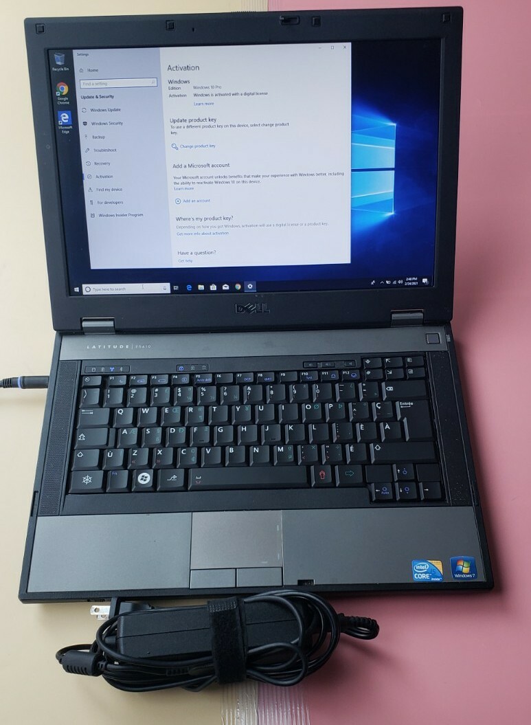 Dell Latitude E5410 Core i5 M560 14″ 2.67GHz 4GB RAM 128GB SSD 1440 x 900