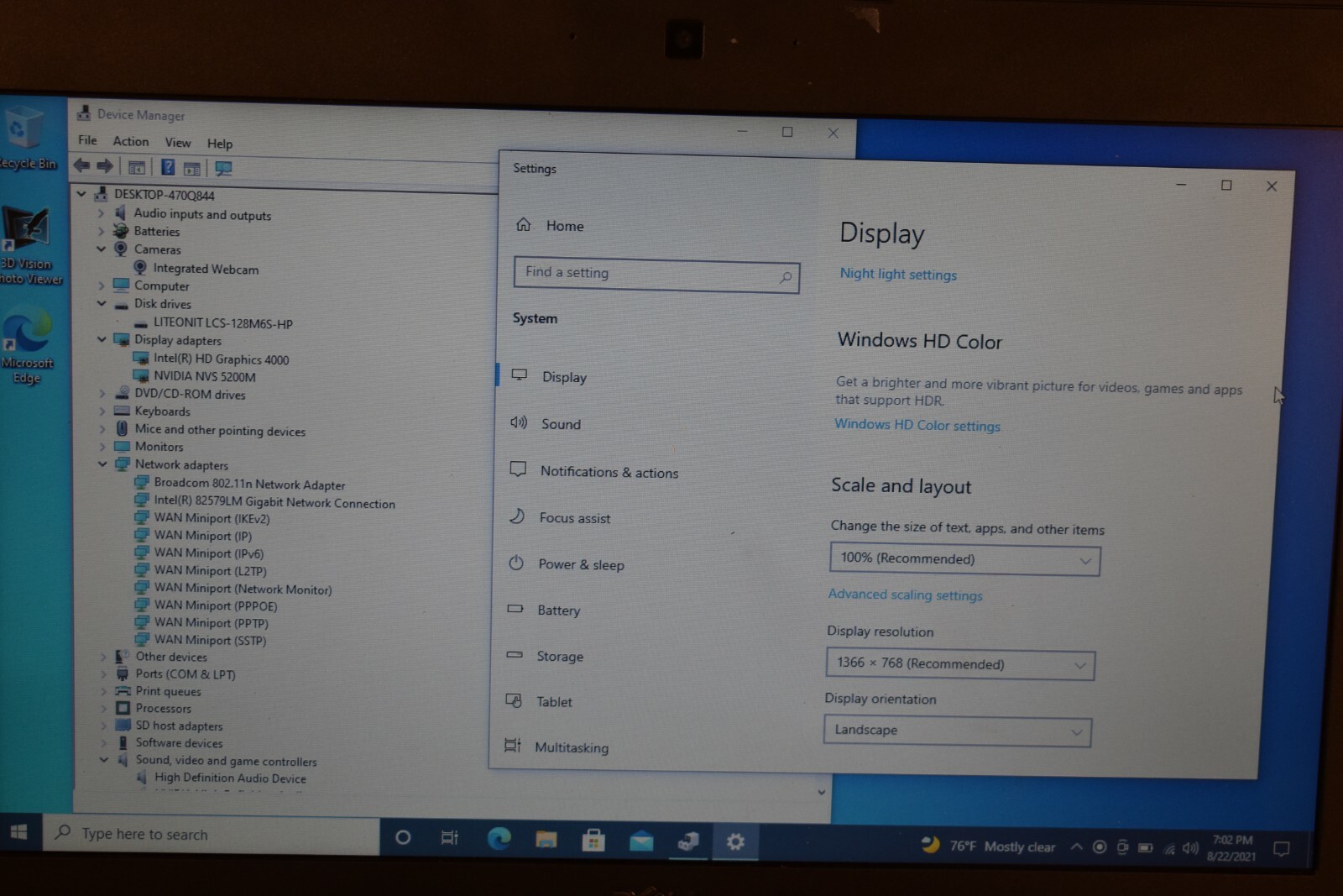 Dell Latitude E6430 Intel Core i7-3520M 8GB RAM 128GB SSD Win10 NVidia 5200M