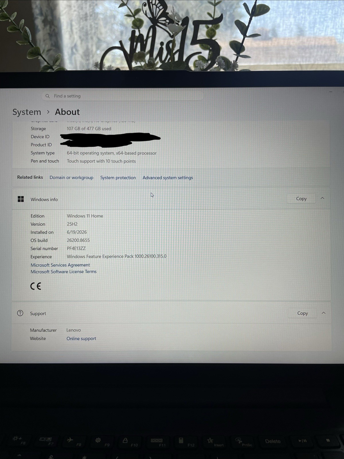 Lenovo IdeaPad 3 15.6″ Touch i5 8GB 512GB SSD Blue + Mouse Bundle – Excellent