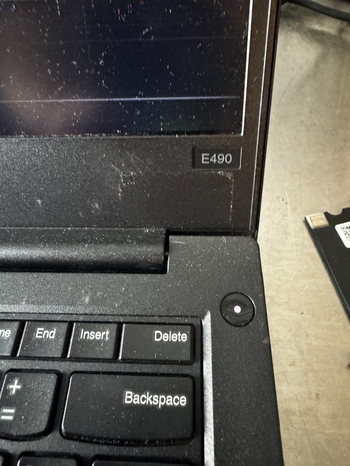 Lenovo ThinkPad E490 Intel Core i5 8th Gen Laptop for Parts/Repair #5969