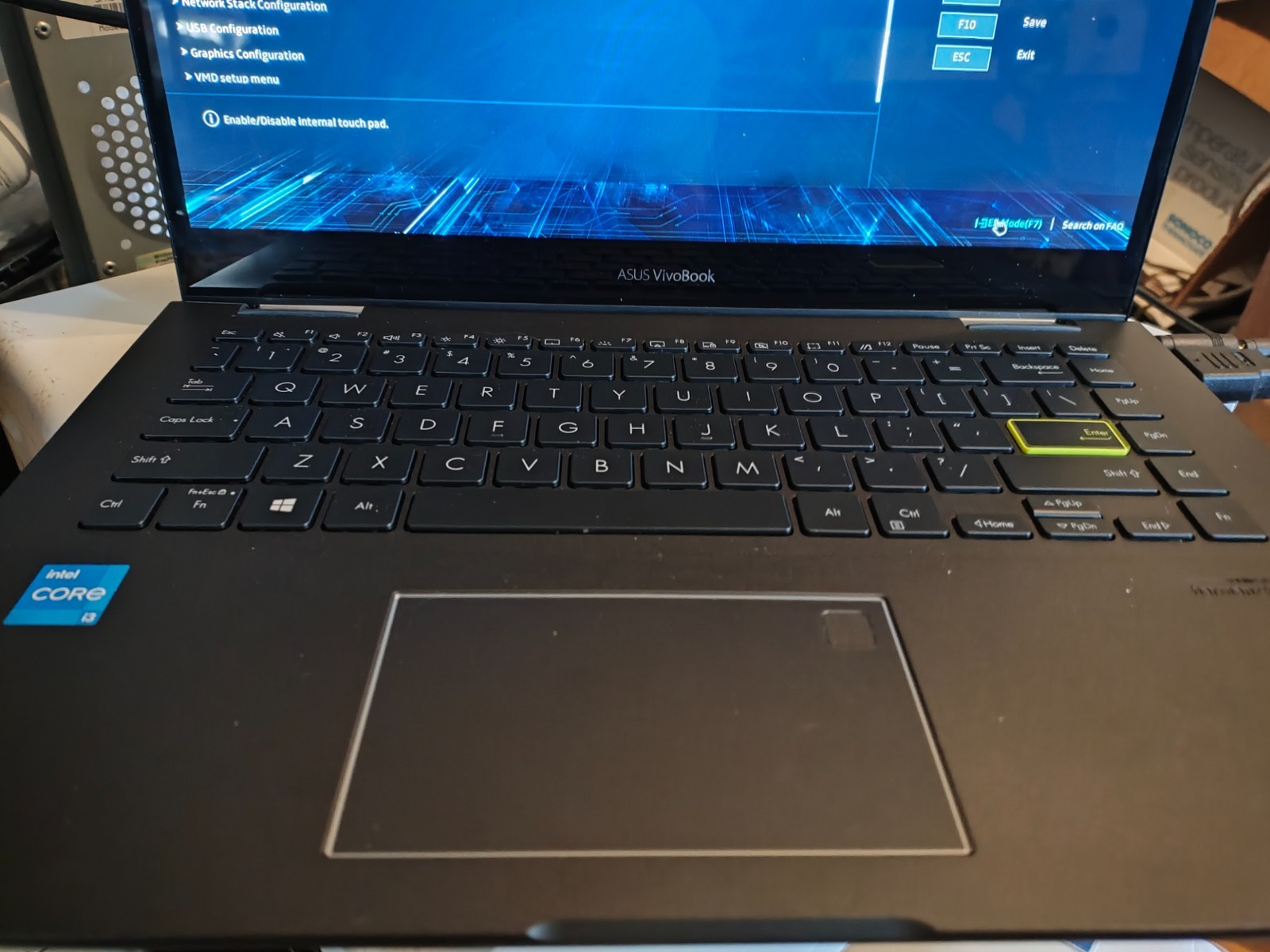 ASUS VivoBook 14″ (256GB SSD, Intel Core i3, 3GHz 11th Gen, 4GB,TouchScreen,Flip