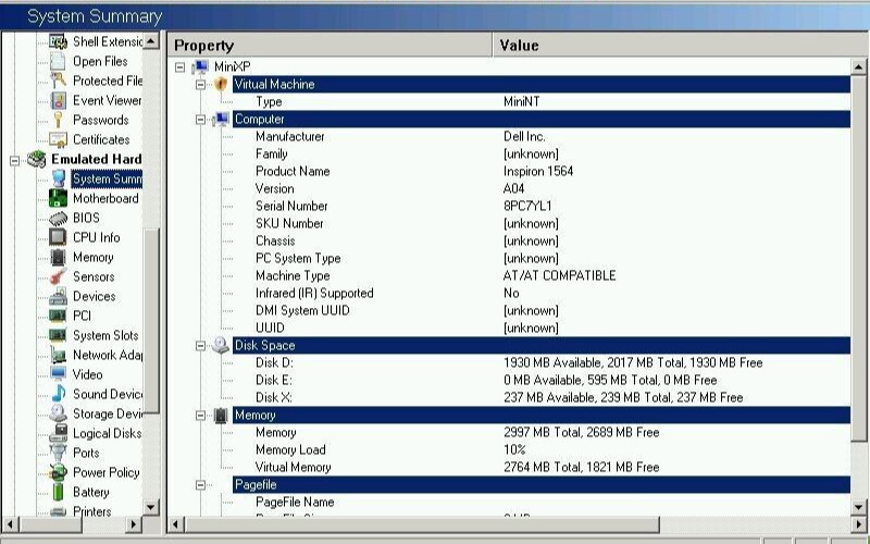 FOR PARTS 15.6″ Dell Inspiron 1564 (i3-330M/4 GB RAM/NO HDD)