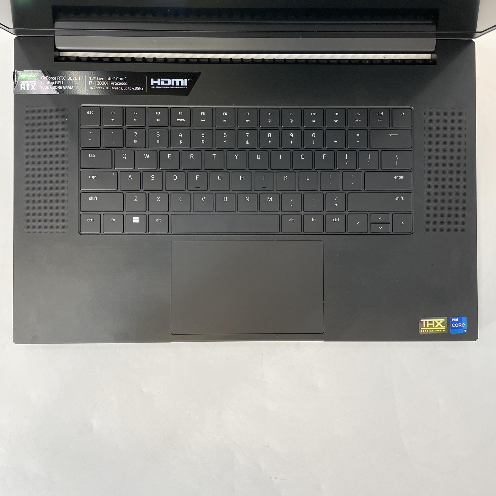 Razer Blade 17 240Hz 2K 2.4 GHz i7-12800H 64GB 1TB SSD NVIDIA RTX 3070 Ti Good