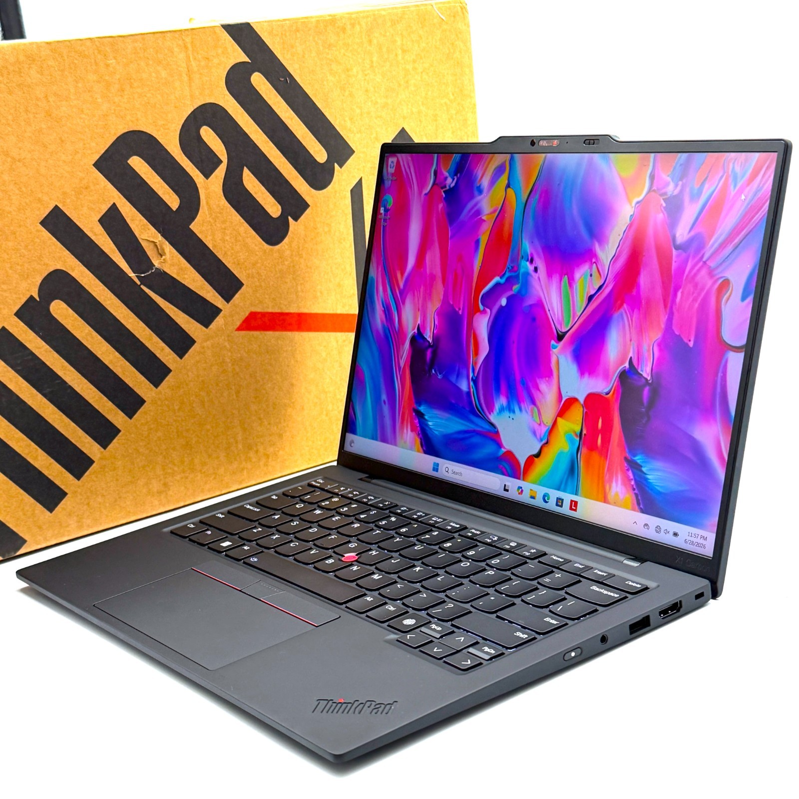 OPEN BOX Lenovo ThinkPad X1 Carbon 14 4.8 GHz Ultra 7 155U 32GB 1TB SSD – Touch