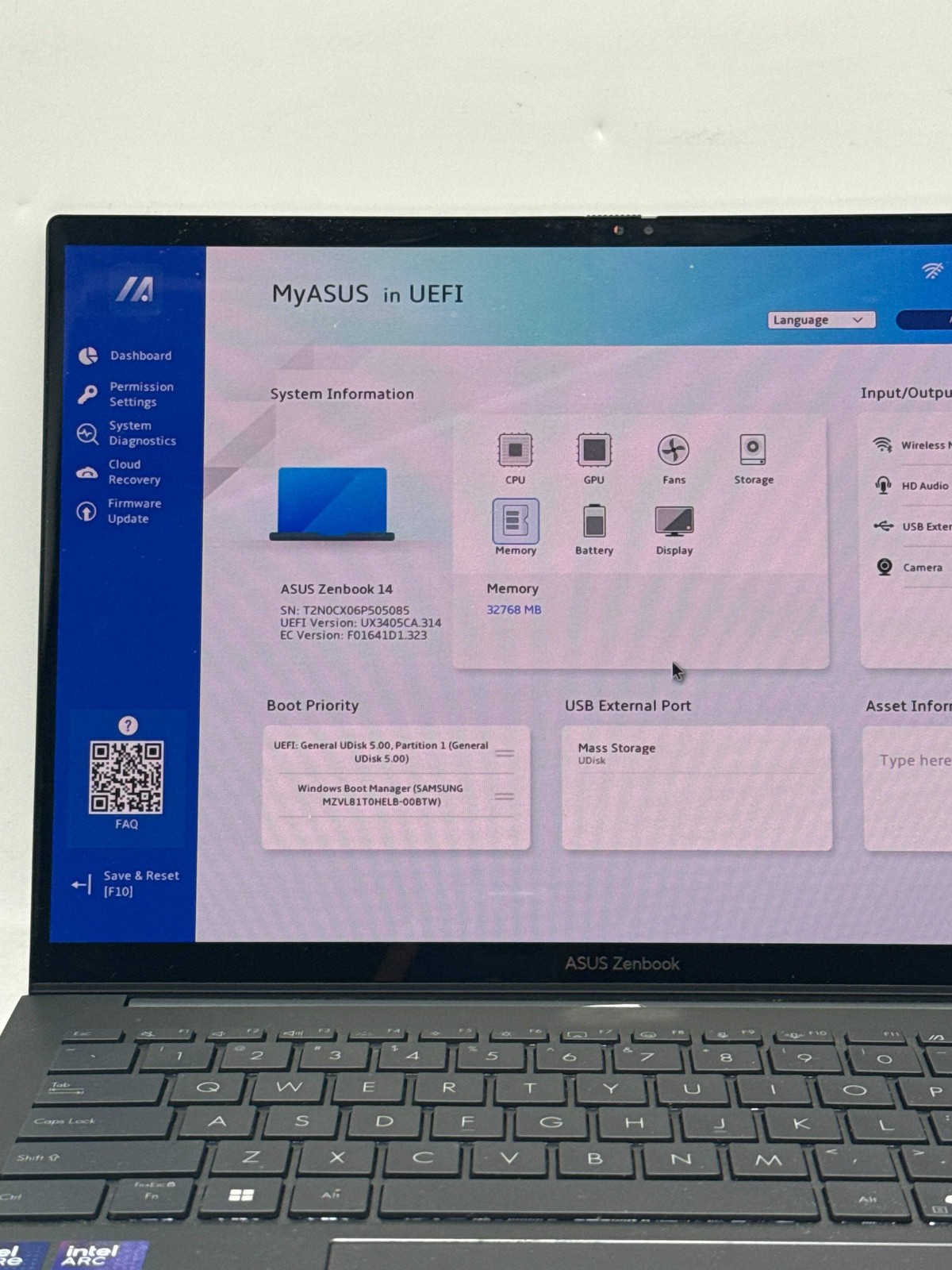 Asus Zenbook 14 OLED UX3405C Core Ultra 9 285H 1TB SSD 32B DDR5 RAM – Read!