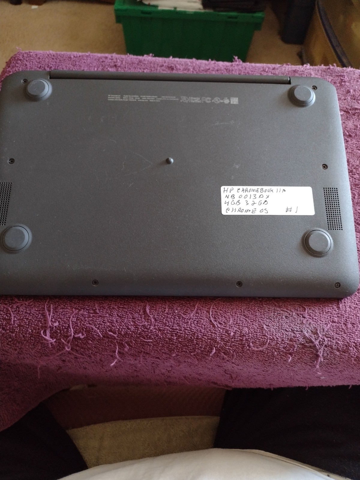 HP Chromebook 11a-nb0013dx 11.6-inch Intel 1.10GHz,4GB 32GB VERY NICE AND CLEAN