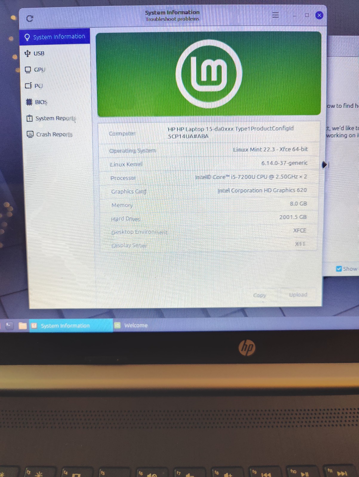 HP 15-da0073ms 15.6 in HD 200GB HD 8 GB RAM Laptop – Silver