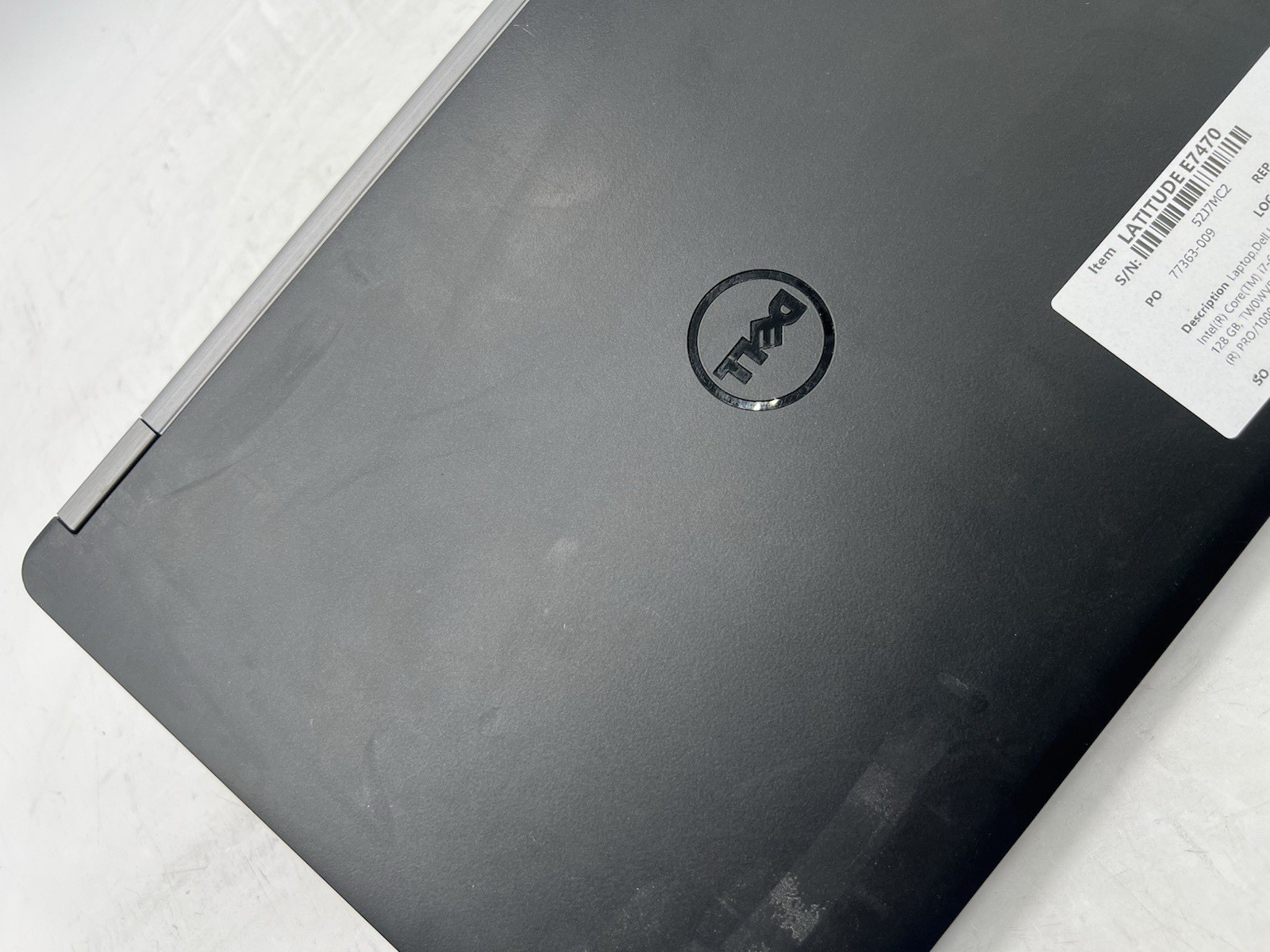 Dell Latitude E7470, i7-6600U CPU, @ 2.60GHz, 8GB RAM, 128GB SSD-No OS/AC