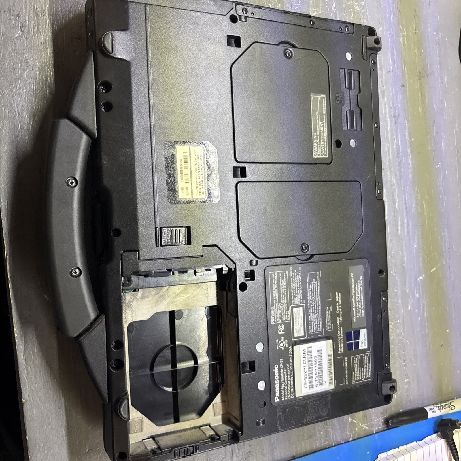 Panasonic CF-53 | Intel i5-4310U 2.00GHz 8GB RAM No HDD or Caddy.