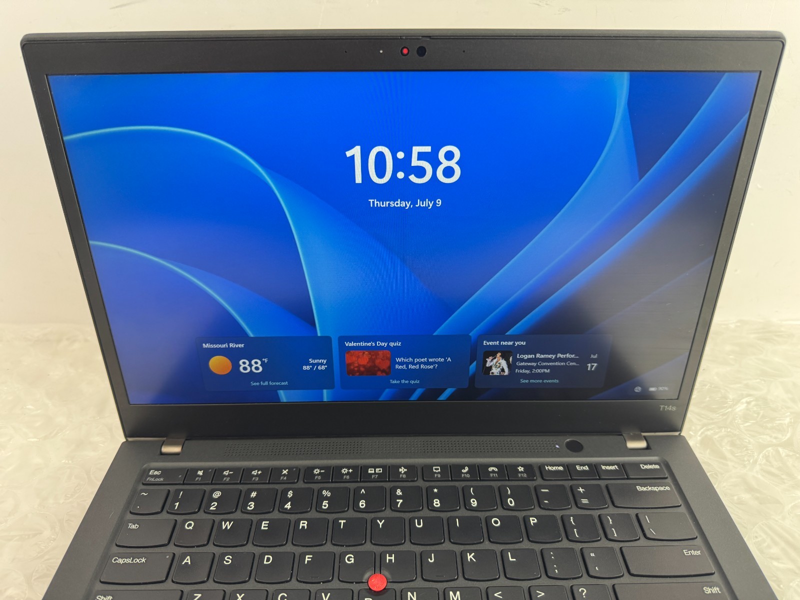 Lenovo ThinkPad T14s Gen 2 i7-1185G7 16GB 256GB SSD 14″ FHD Win 11 Pro