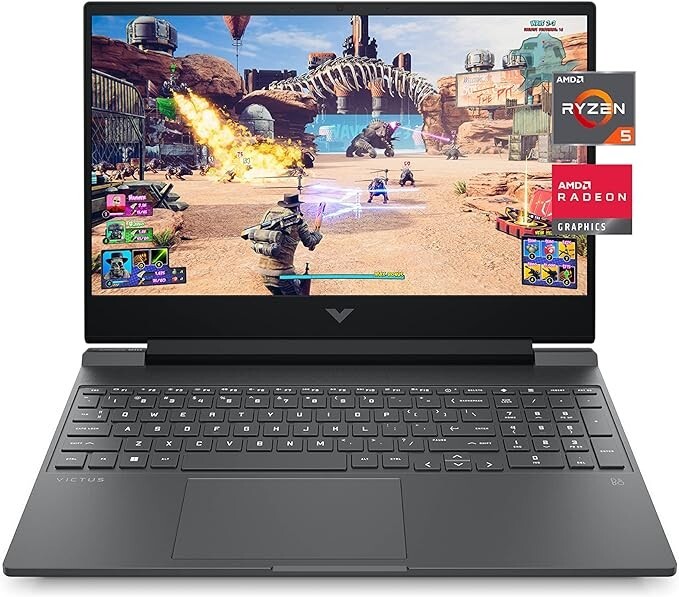 HP Victus Gaming 15-FB0121NR 15.6” (512GB SSD AMD Ryzen 5 5600H 3.3GHz 8GB RAM)