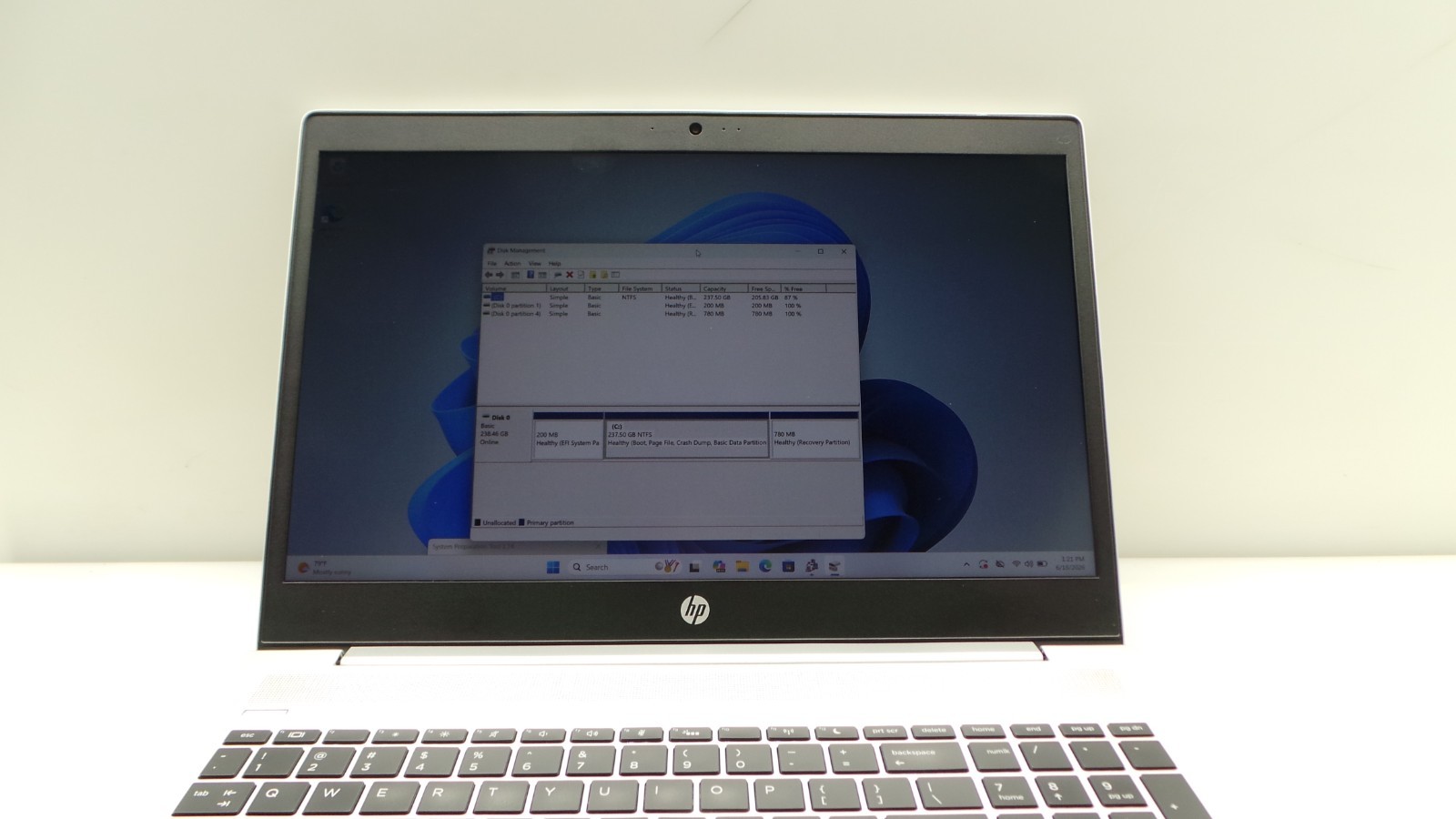 HP ProBook 455 G6 | 15.6″ | AMD Ryzen 5 2500U | 8GB RAM 256GB NVMe | WIN 11 PRO