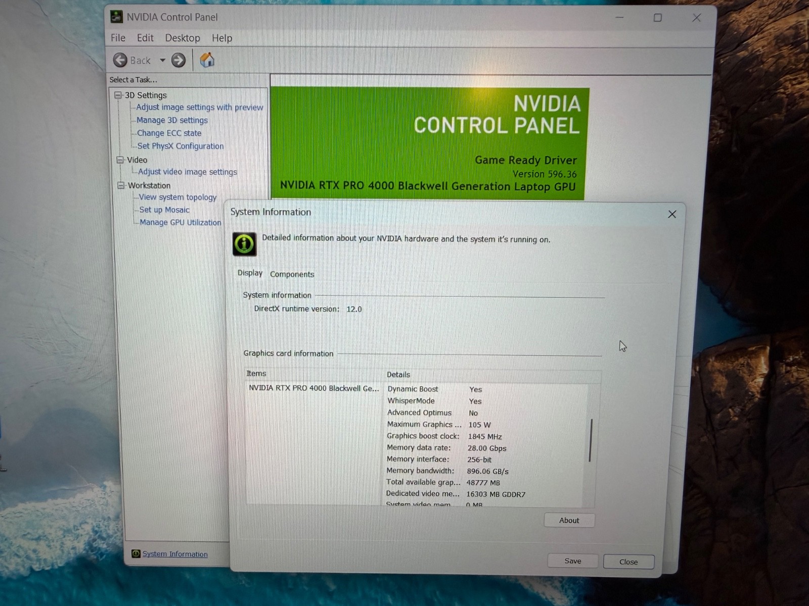 Lenovo ThinkPad P16 Gen 3 FHD Ultra 7 265HX 64GB 1TB RTX PRO 4000 Blackwell 4YRW