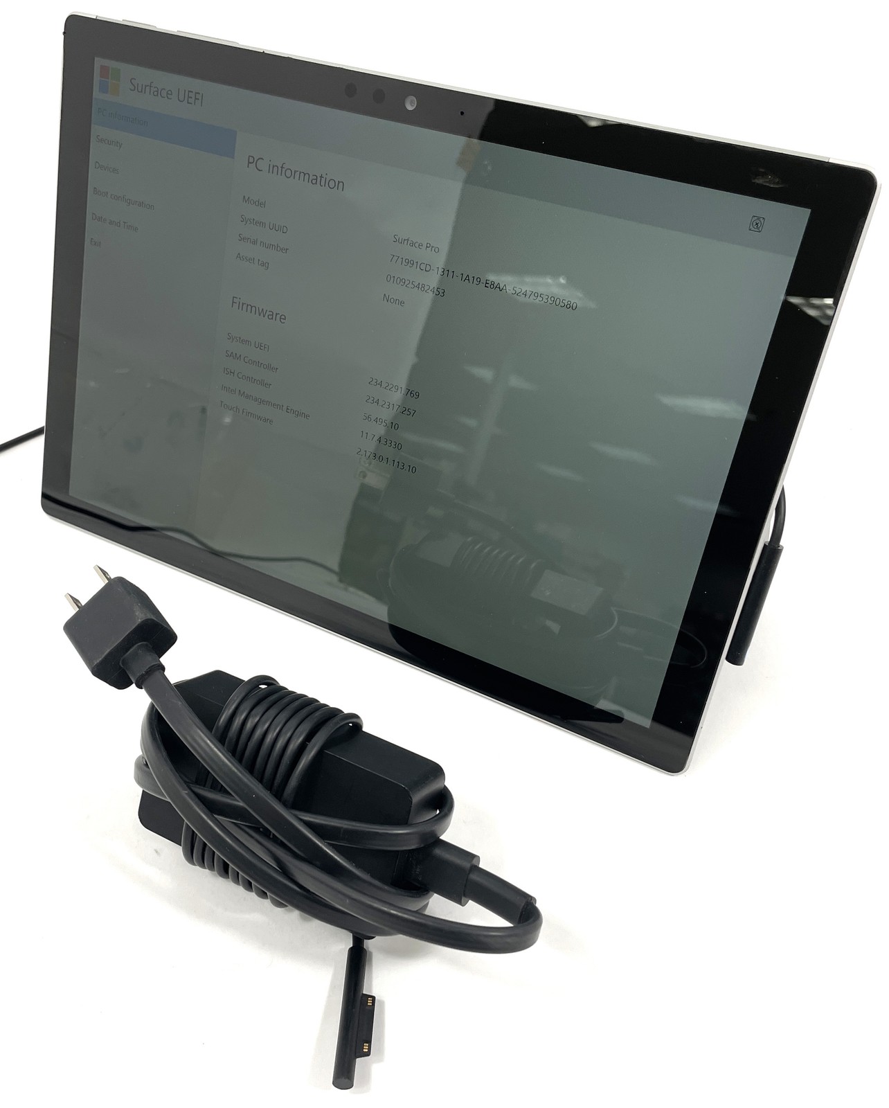 Microsoft Surface Pro 5 1796 Tablet i5-7300U 256GB SSD 8GB RAM HD 620 – No OS