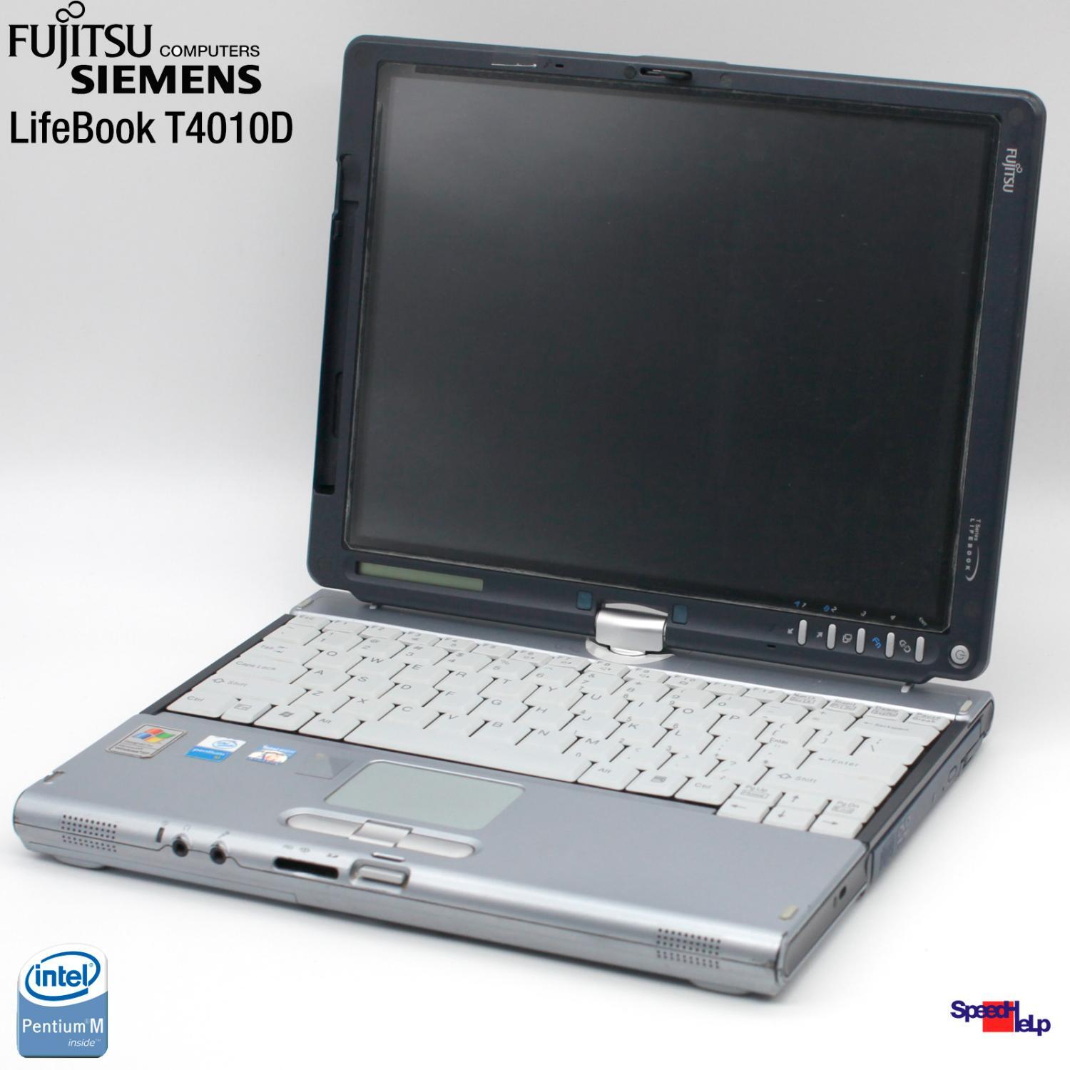NOTEBOOK FUJITSU SIEMENS LIFEBOOK T4010D 1600MHZ FSC LAPTOP WINDOWS XP TABLET PC