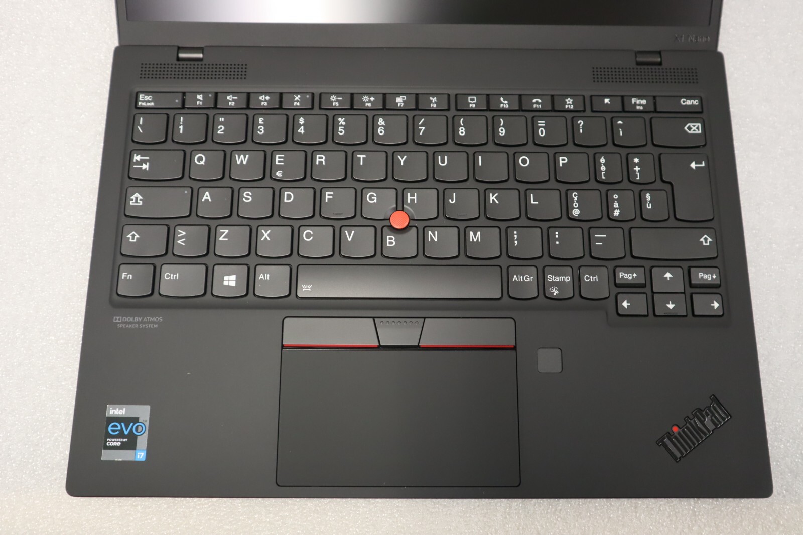ITALY LENOVO THINKPAD X1 NANO 2K DISPLAY LTE i7-1160G7 512G 16G ITALIAN Italiano