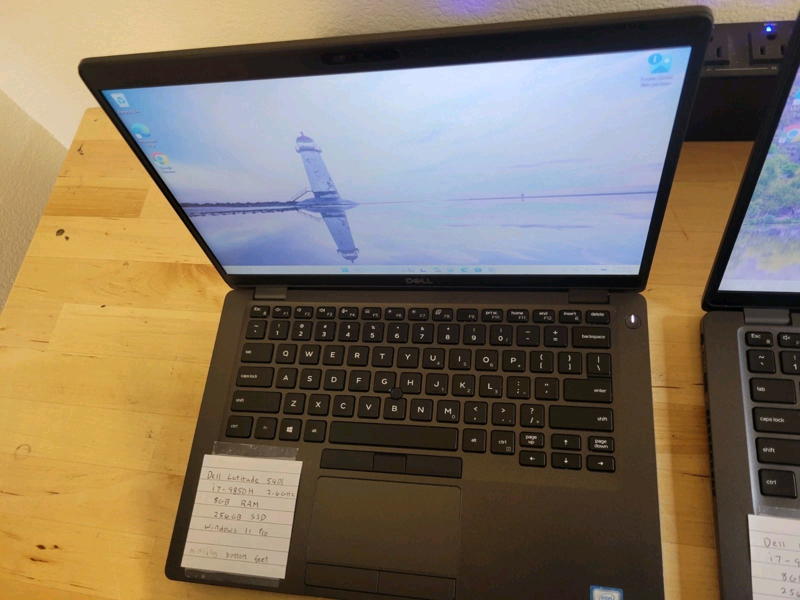 Lot of 4 Dell Latitude 5401 i7-9850H 8gb RAM 256gb SSD Laptop Lot Working READ