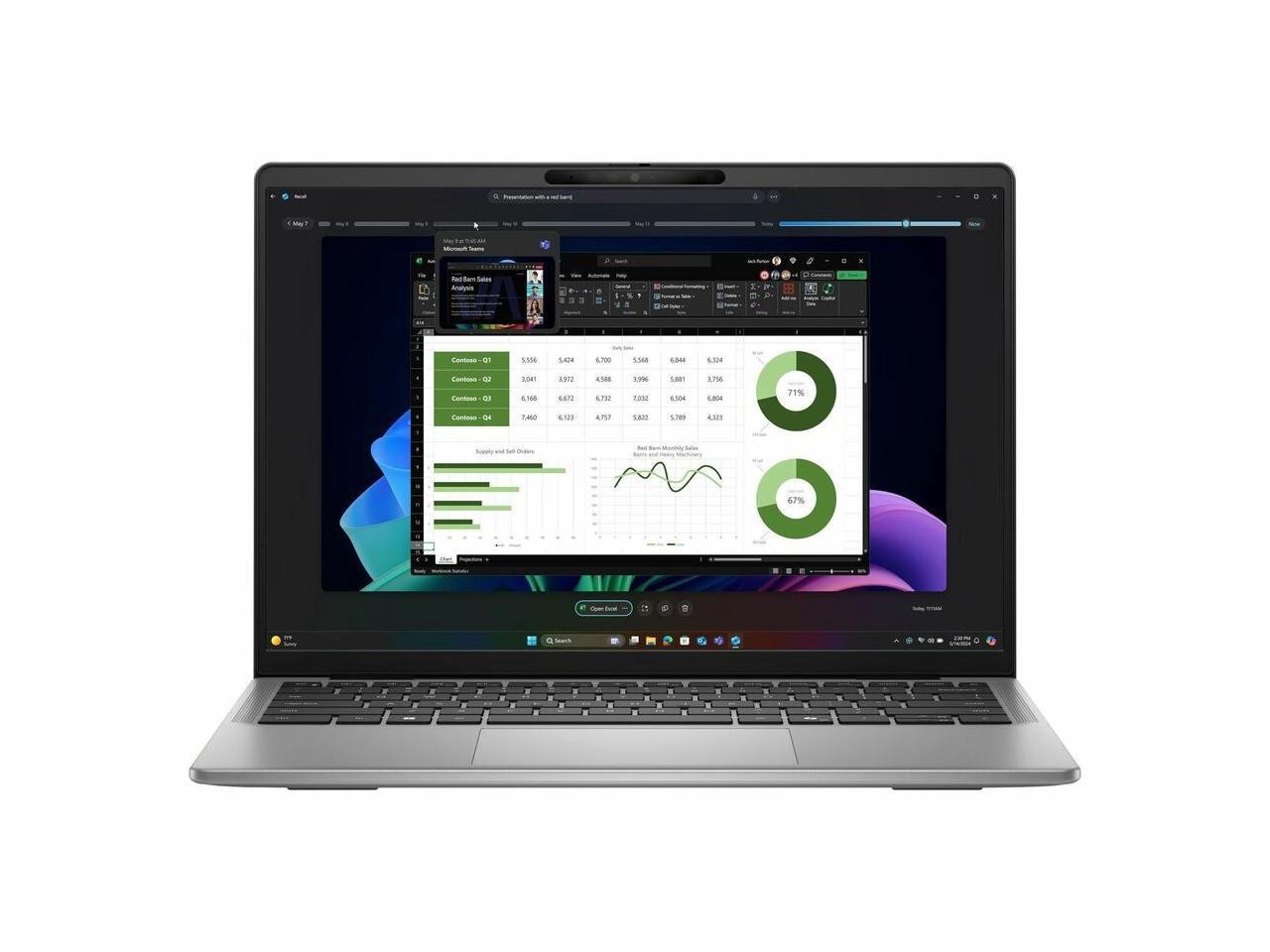 Dell Latitude 7455 14″ Touchscreen Notebook – QHD+ – Qualcomm Snapdragon X Elite